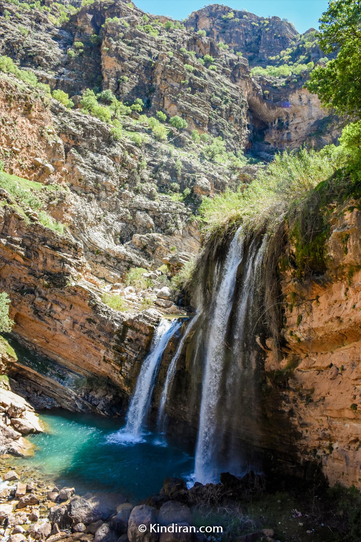 شِوی منحصرترین آبشار خاورمیانه