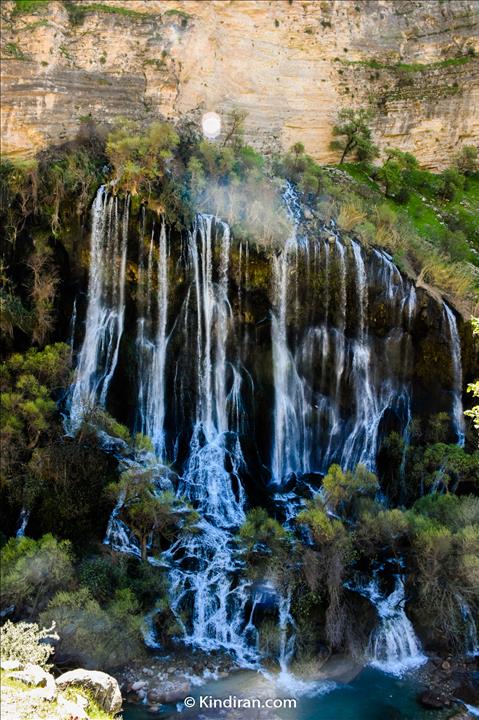 Shevi, the Largest waterfall in Iran