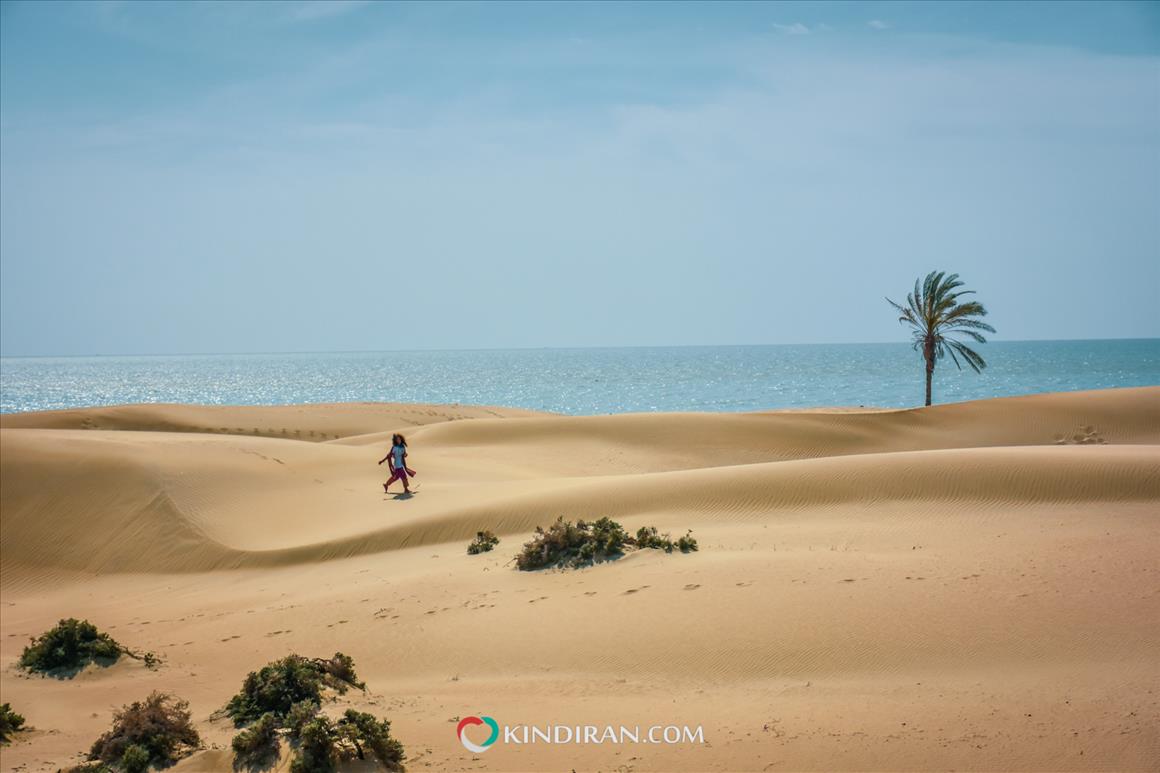 Where the Darak Desert meets the Sea
