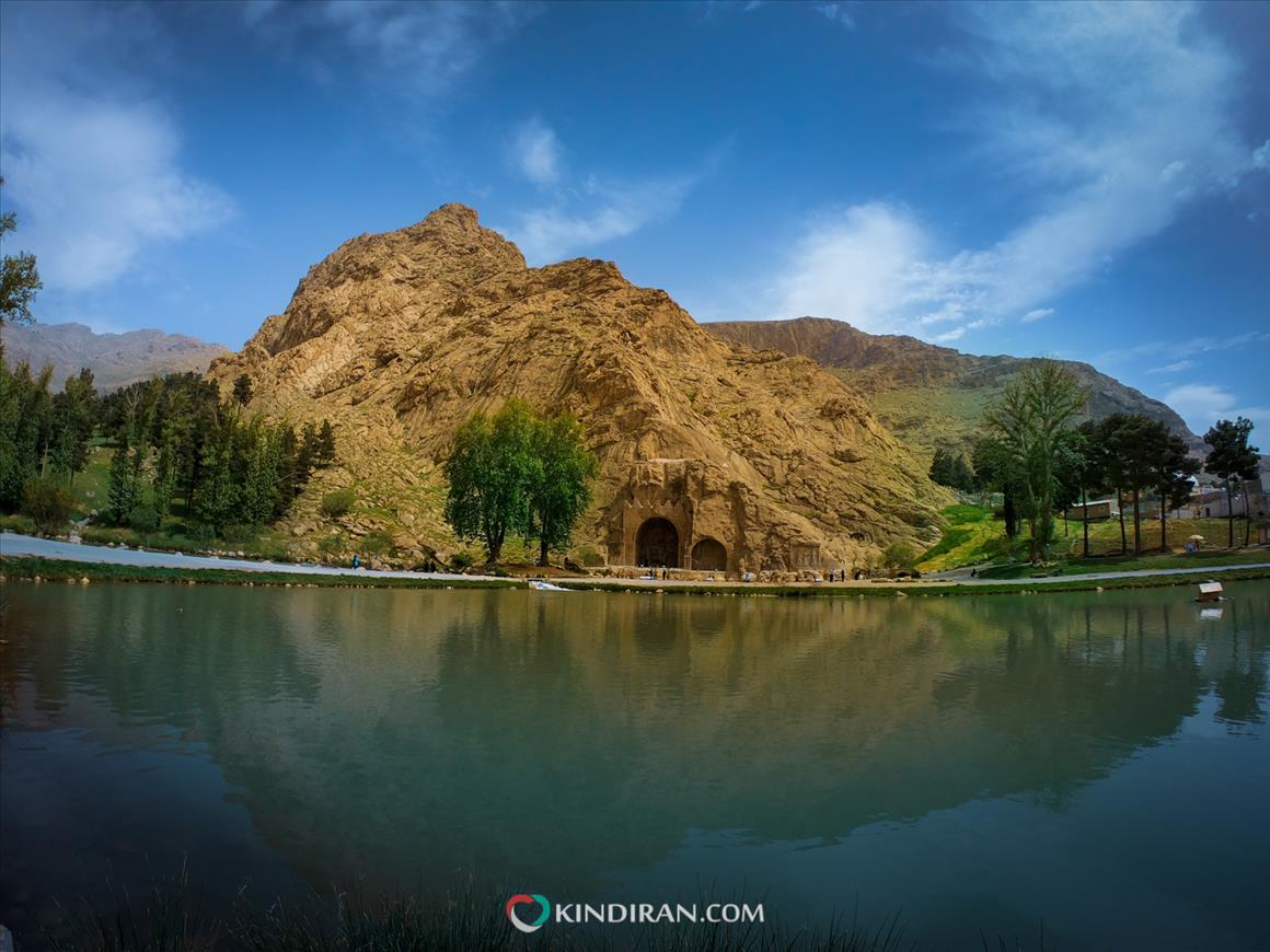 طاق بستان، شکارگاه شاهان ایران کهن