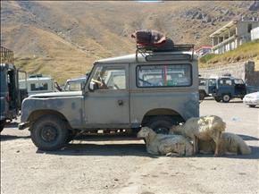 ماشین های شاسی بلند برای بردن کوهنوردان