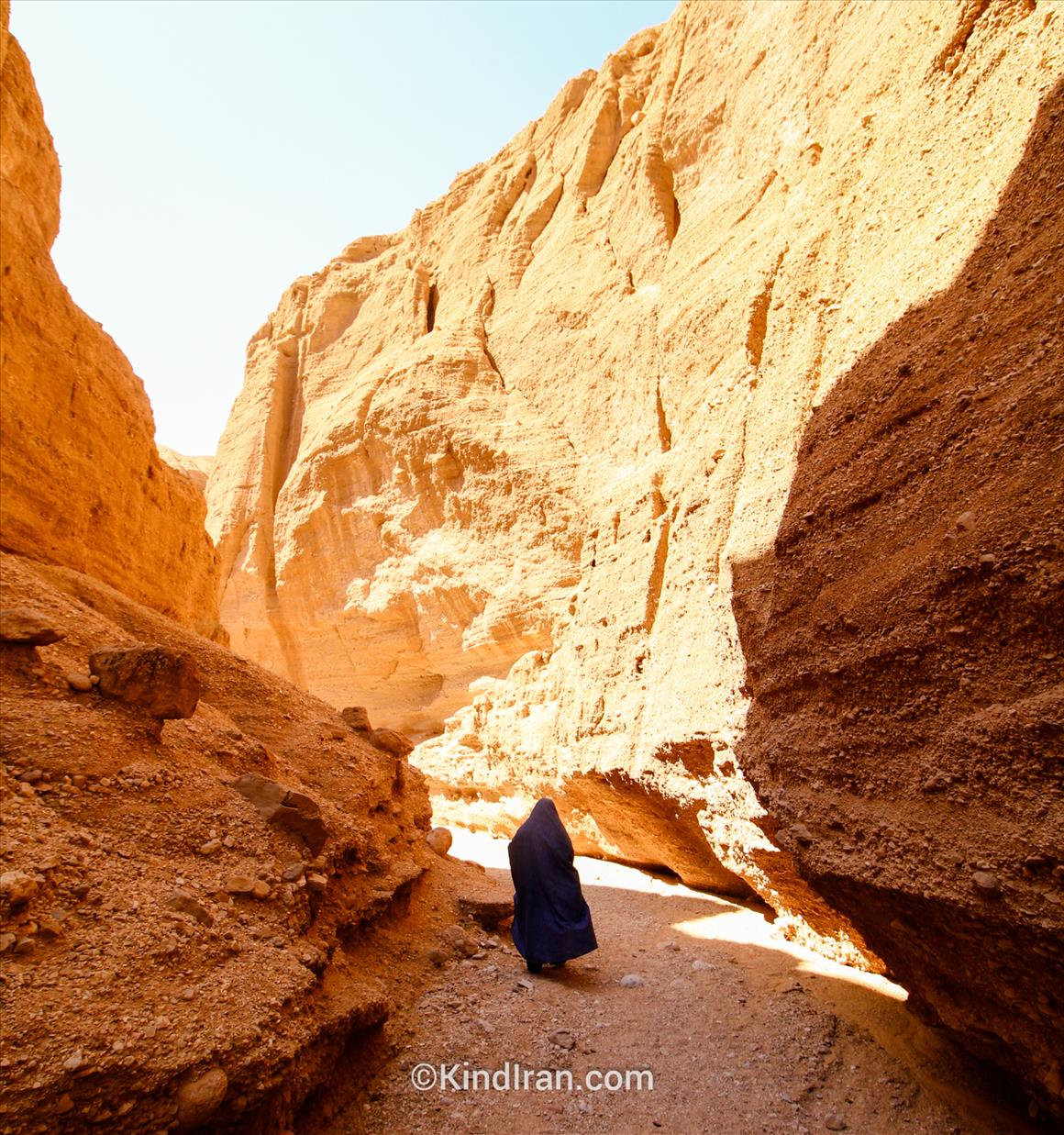 kal-e Jeni, un incroyable canyon de sable en Iran