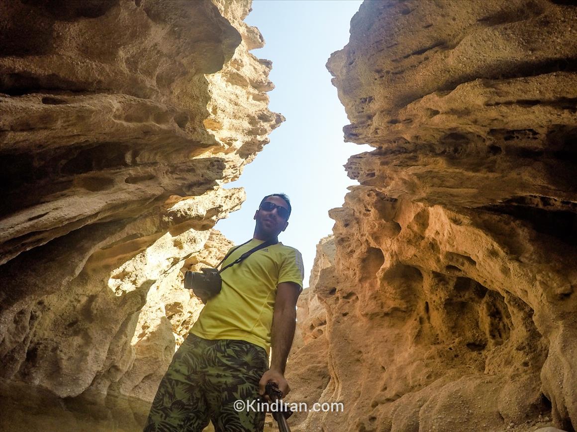 kal-e Jeni, un incroyable canyon de sable en Iran