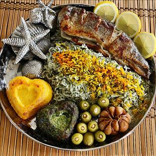 Sabzi Polo ba Mahi