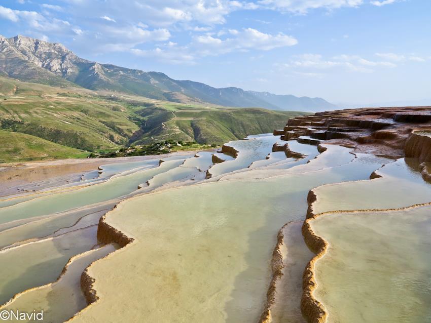 Badab Surt Springs;This is where All the Colors Come from