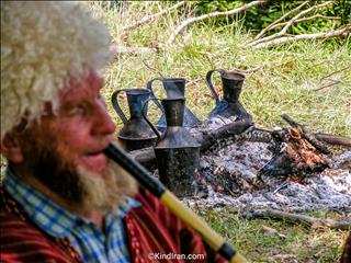 نوازنده نی ترکمن!