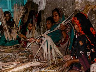 آوازهای سبد بافی در بلوچستان!