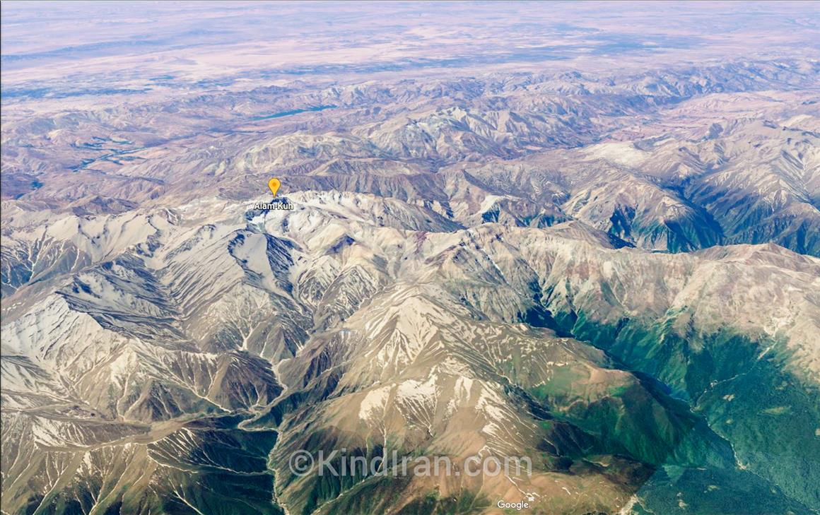 Alam-Kuh，伊朗阿尔卑斯山
