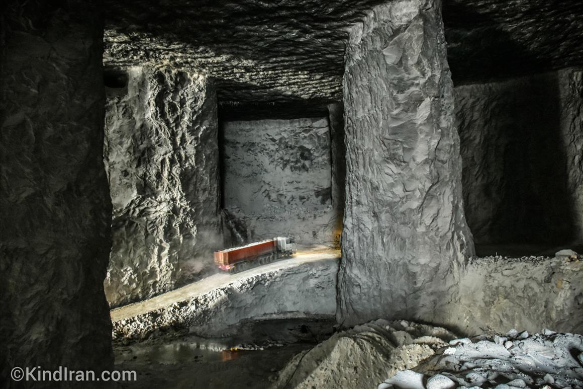 Mines de sel de Garmsar;Un nouveau type de tunnel
