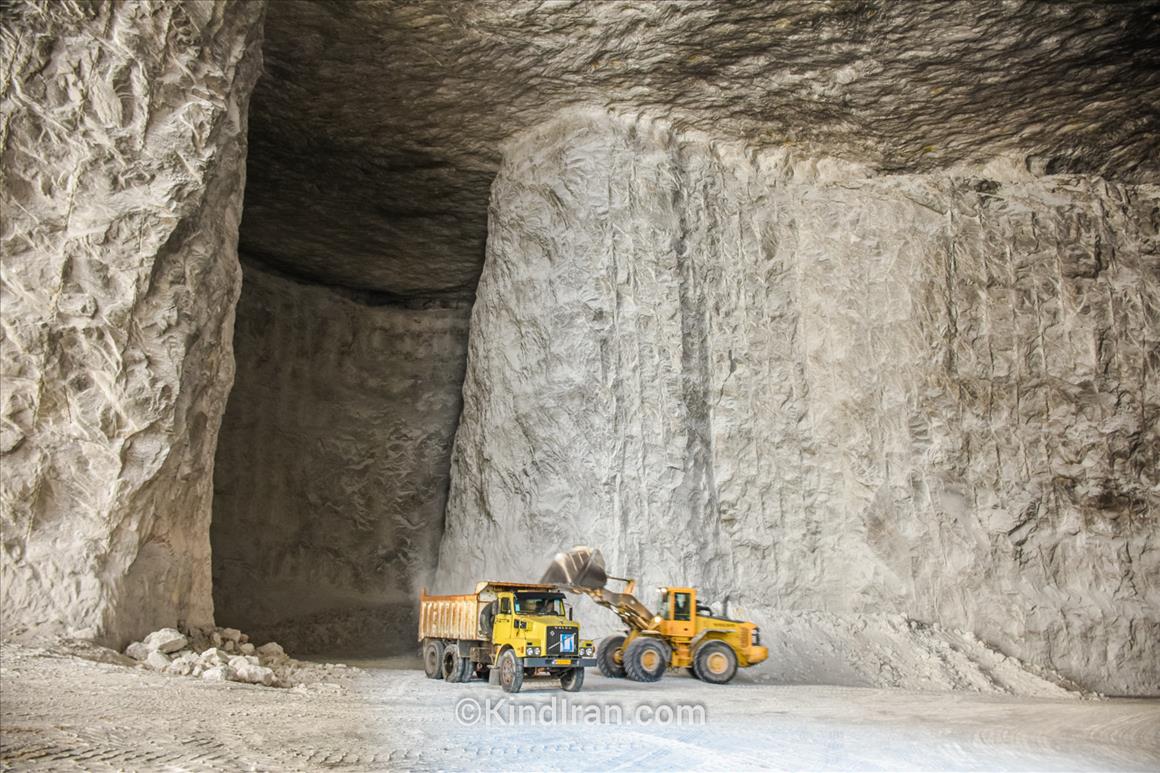 Mines de sel de Garmsar;Un nouveau type de tunnel