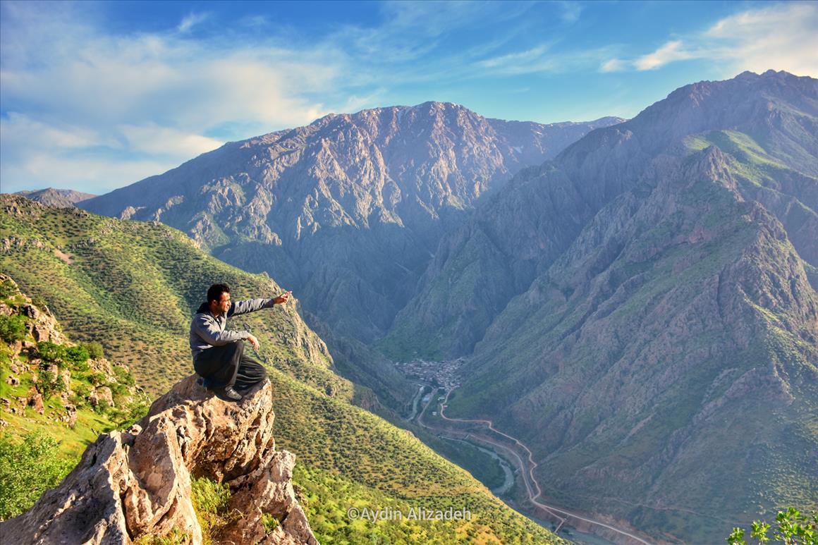 Above the "Deyvaznav" village