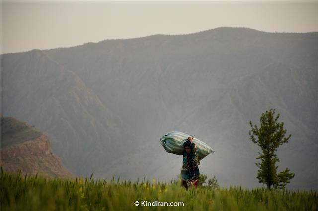 A Nomad Woman in Soraya Village